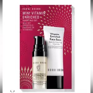 NWT Bobbi Brown Mini Vitamin Enriched Moisturizer & Serum Set